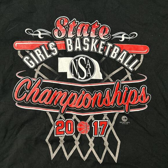 NSAA 2017 State Girls Basketball Championships Tee - Picture 2 of 4